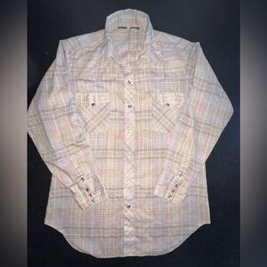 UEC VINTAGE WESTERN THIN SHIRT SZ L